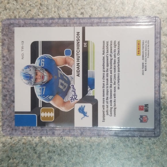 4 card Aidan Hutchinson rc lot. - Picture 4 of 10